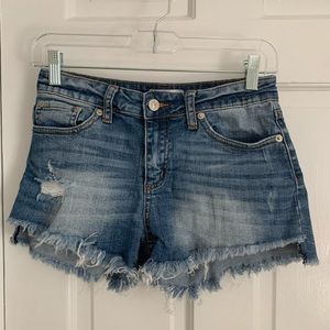 JUSTUSA dark denim shorts